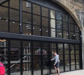 Commercial refurbishment in London with Bifold Doors